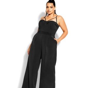 CityChic Black Jumpsuit